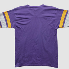 Minnesota Vikings Logo 7 90s T-shirt Purple Vintage - Fanatics
