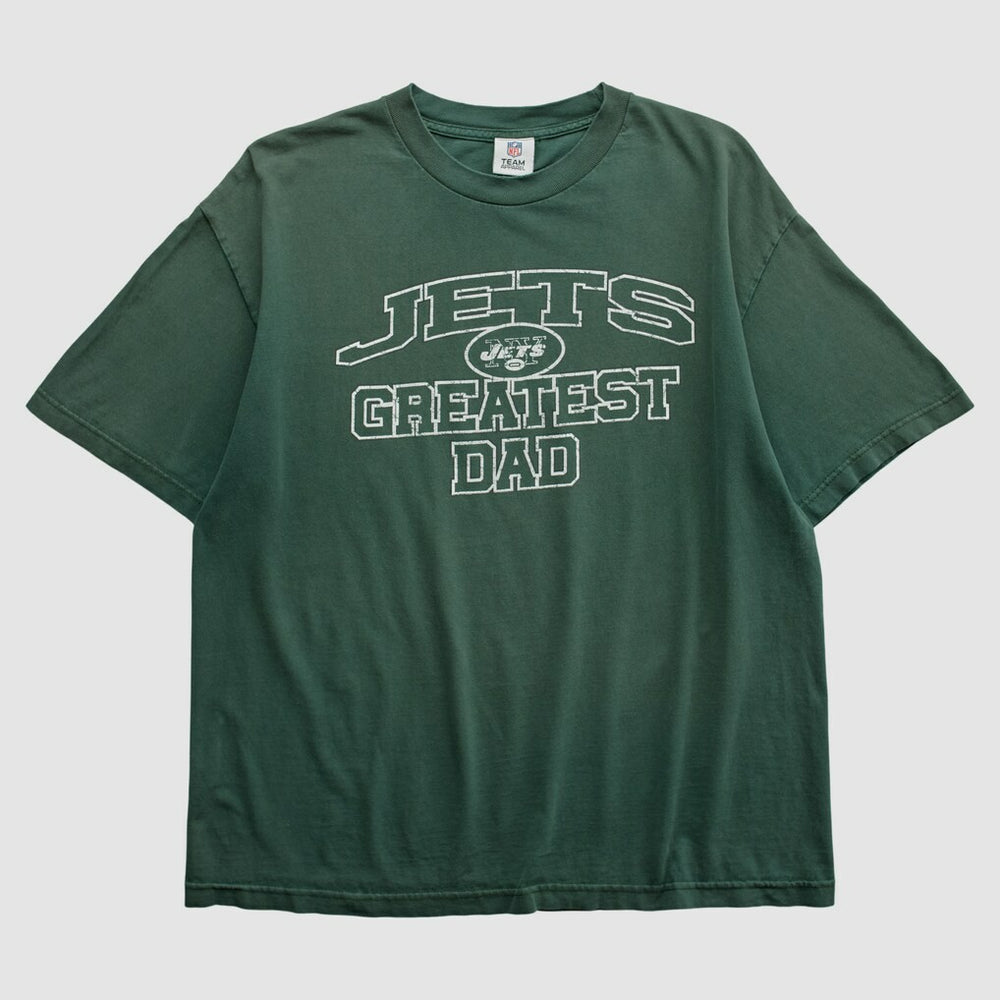 New York Jets NFL 2010s T-shirt Green Vintage - Fanatics