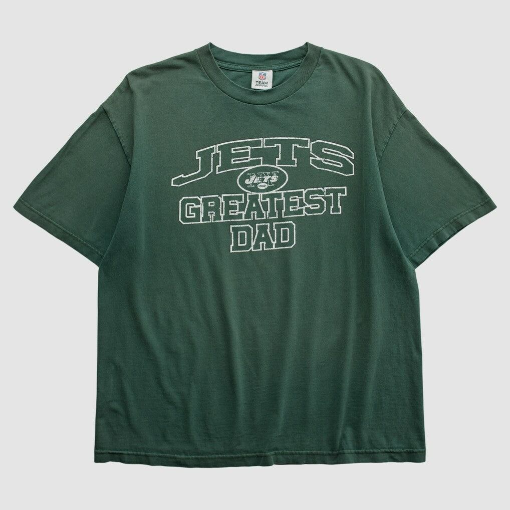 New York Jets NFL 2010s T-shirt Green Vintage - Fanatics