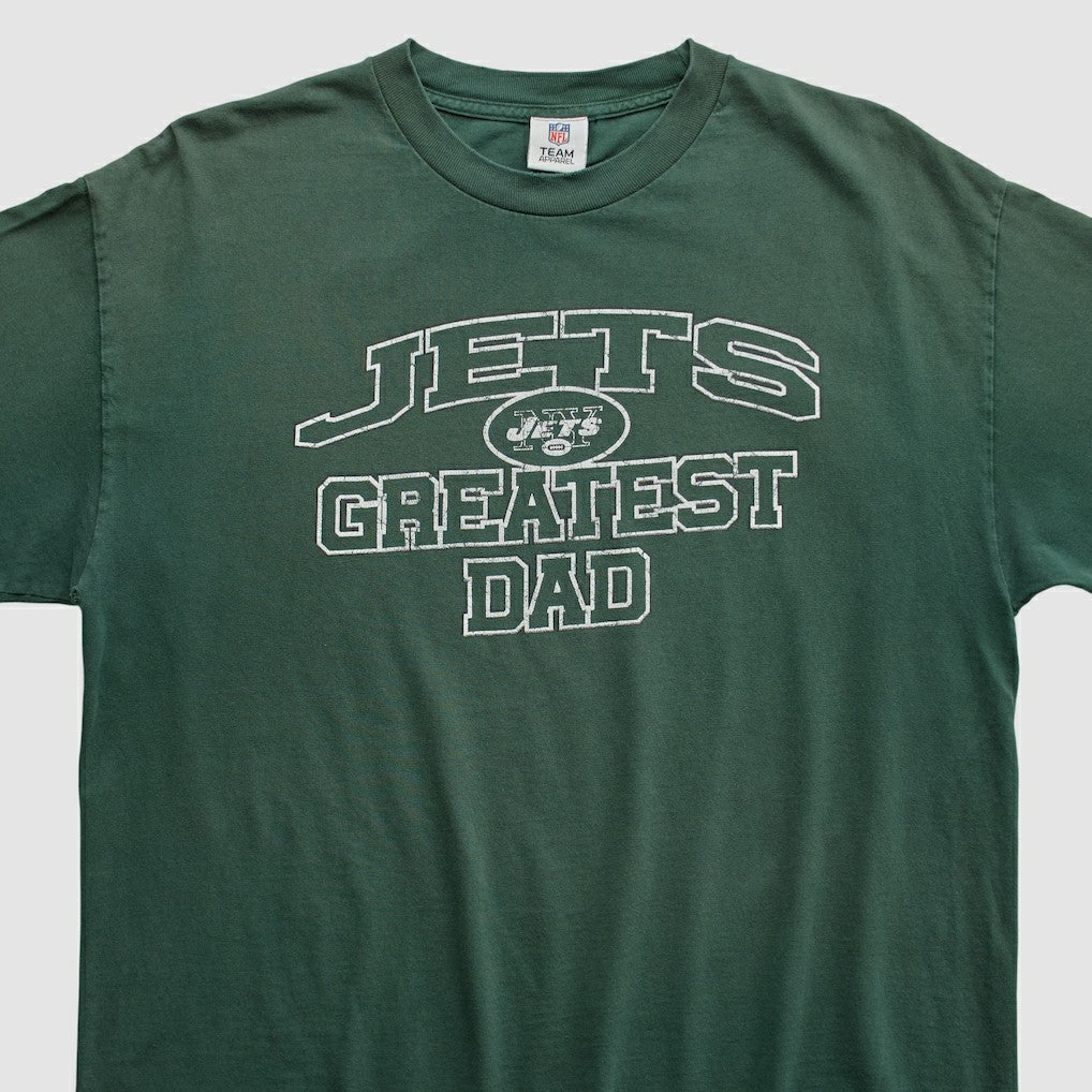 New York Jets NFL 2010s T-shirt Green Vintage - Fanatics
