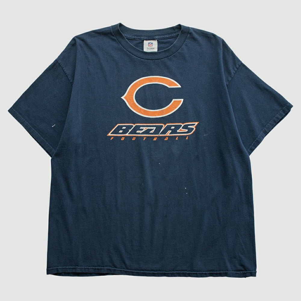 Chicago Bears NFL 2010s T-shirt Navy Vintage - Fanatics