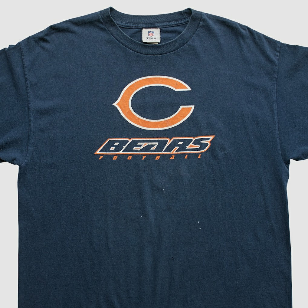 Chicago Bears NFL 2010s T-shirt Navy Vintage - Fanatics