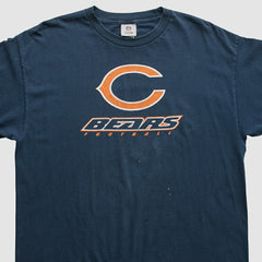 Chicago Bears NFL 2010s T-shirt Navy Vintage - Fanatics
