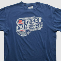New England Patriots NFL 2013 T-shirt Navy Vintage - Fanatics