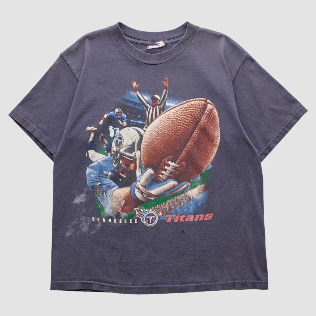 Tennessee Titans 2000s T-shirt Navy Vintage - Fanatics