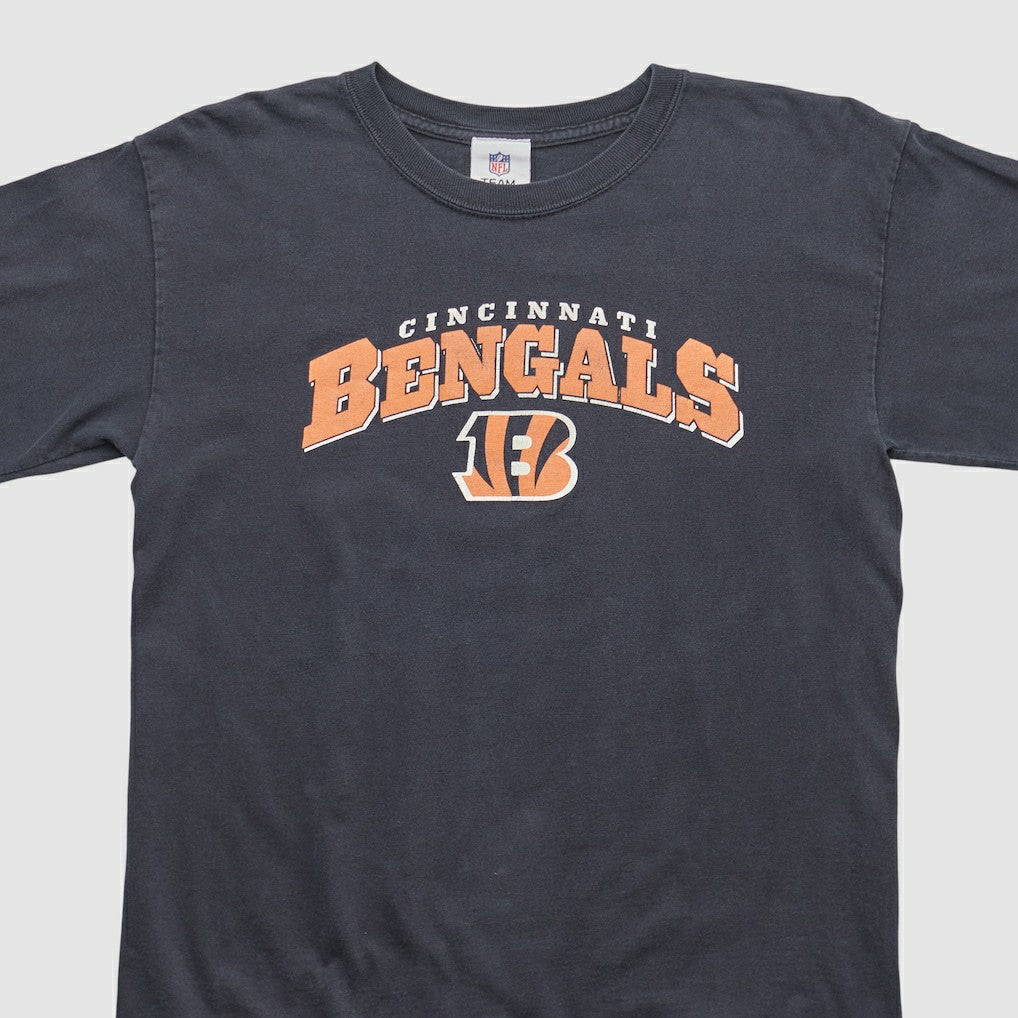 Cincinnati Bengals NFL 2010s Long Sleeve T-shirt Charcoal Vintage - Fanatics