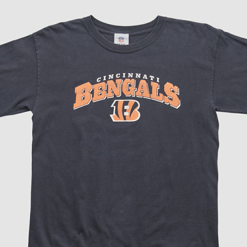 Cincinnati Bengals NFL 2010s Long Sleeve T-shirt Charcoal Vintage - Fanatics