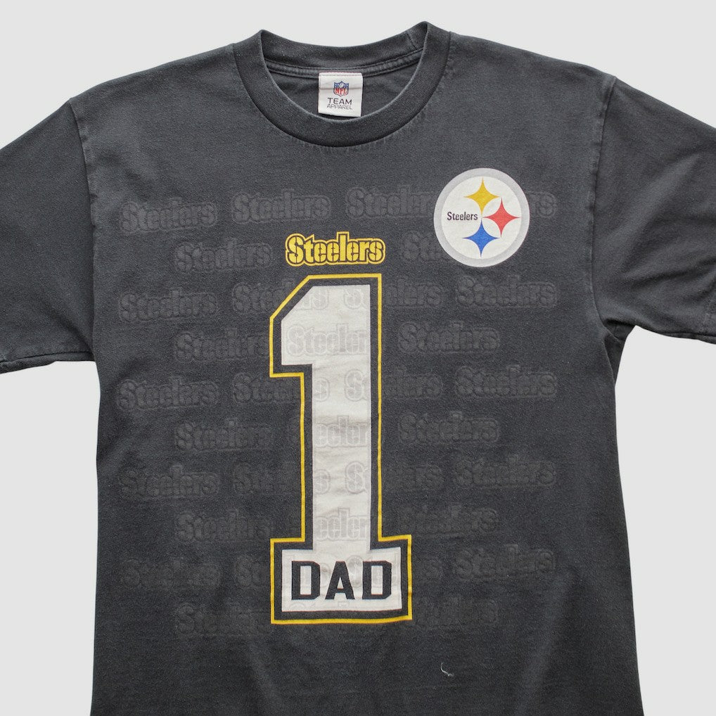 Pittsburgh Steelers NFL 2010s T-shirt Black Vintage - Fanatics