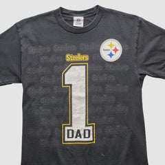 Pittsburgh Steelers NFL 2010s T-shirt Black Vintage - Fanatics