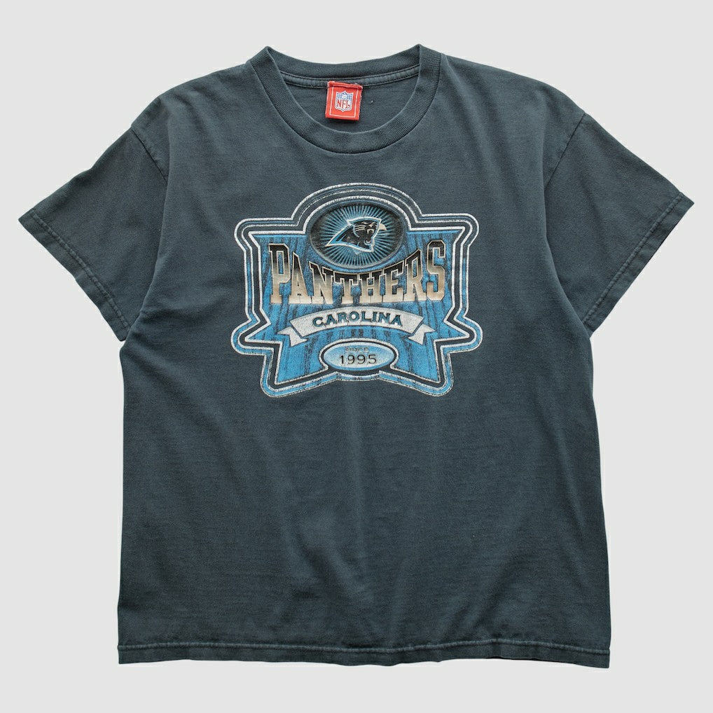 Carolina Panthers NFL 2000s T-shirt Navy Vintage - Fanatics