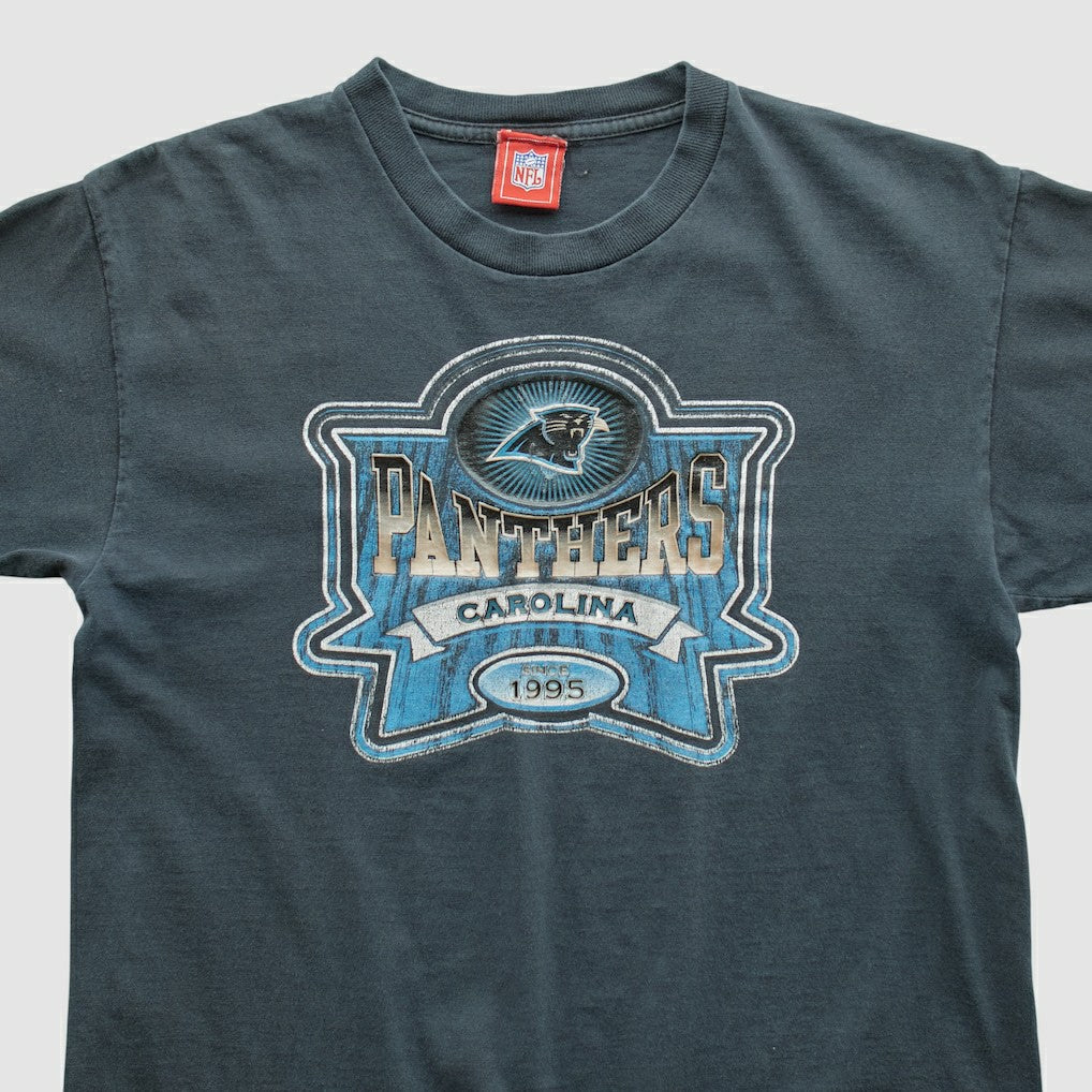 Carolina Panthers NFL 2000s T-shirt Navy Vintage - Fanatics
