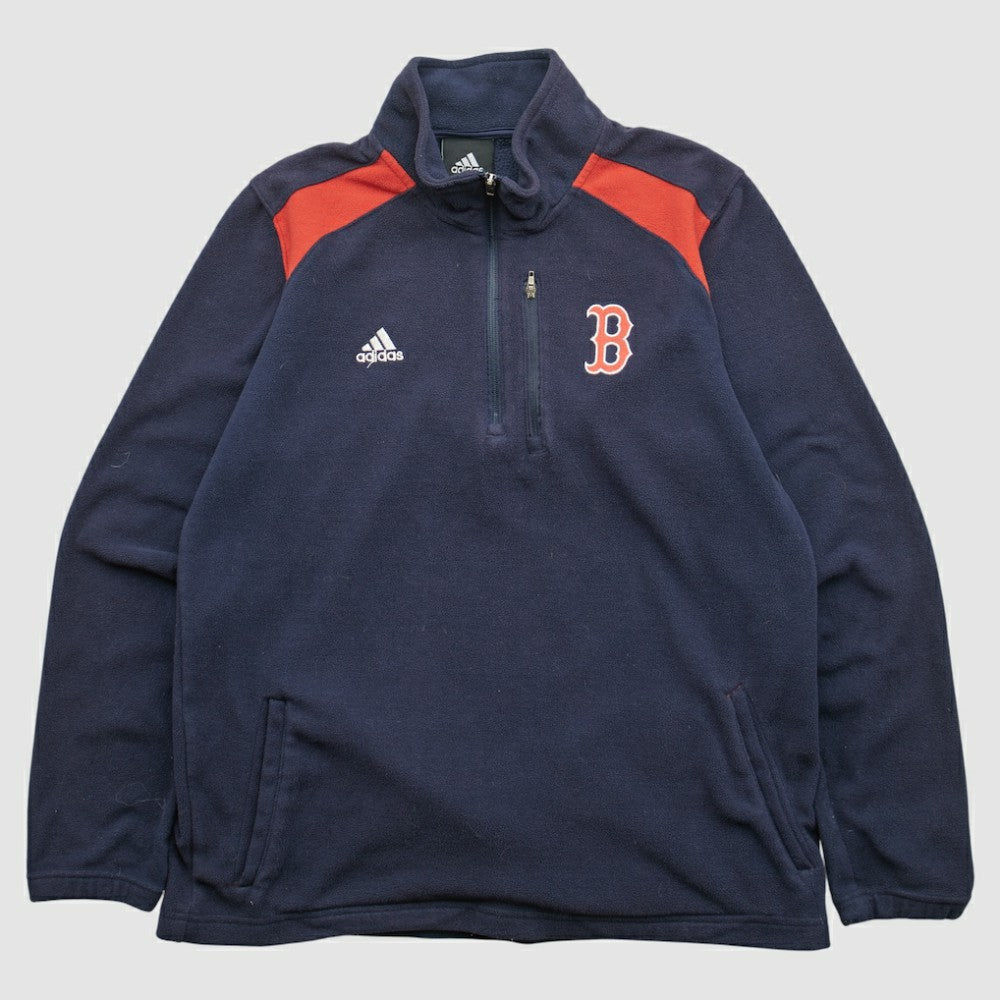Boston Red Sox Adidas 2010s 1/4 Zip Sweatshirt On Sale