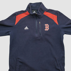 Boston Red Sox Adidas 2010s 1/4 Zip Sweatshirt On Sale
