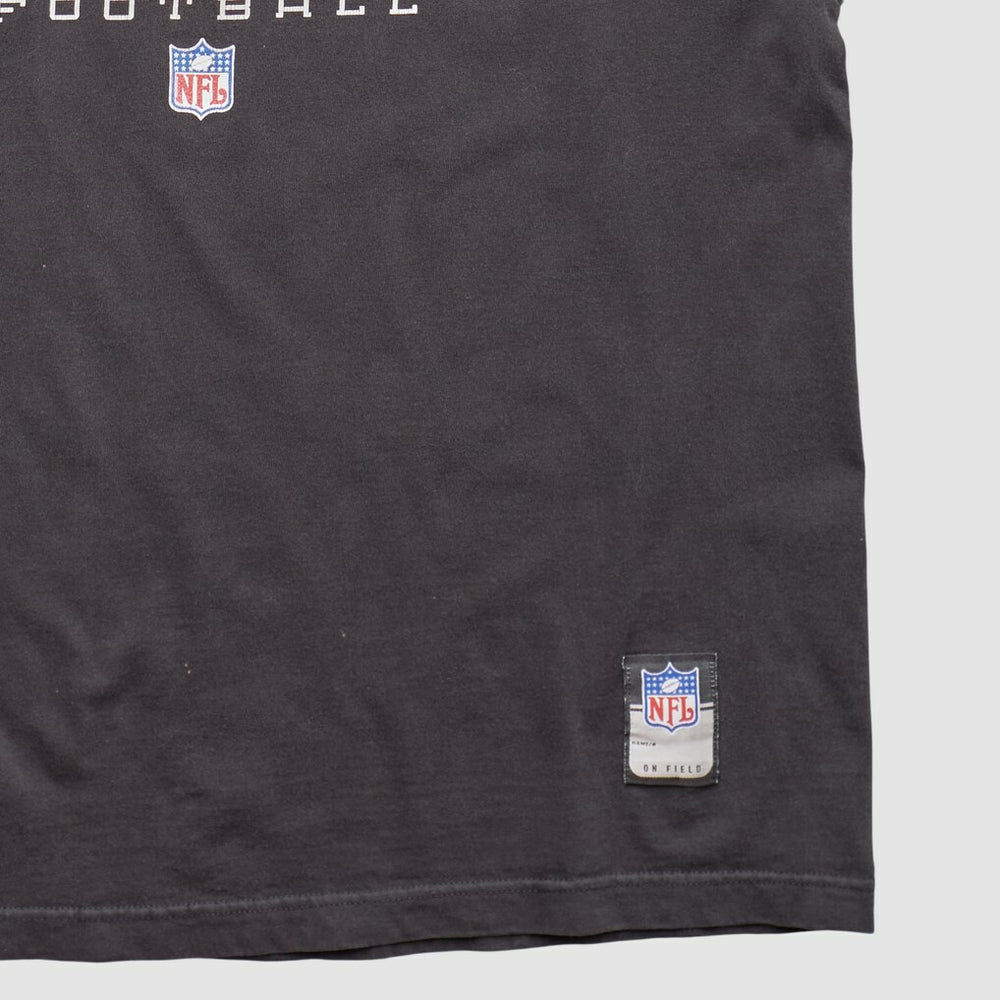 Pittsburgh Steelers Reebok 2000s T-shirt Black Vintage - Fanatics