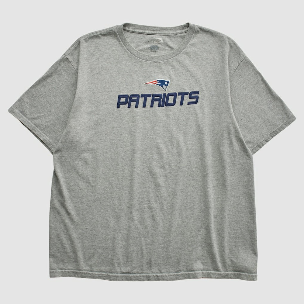 New England Patriots Team Edition Apparel 2000s T-shirt Heather Gray Vintage - Fanatics