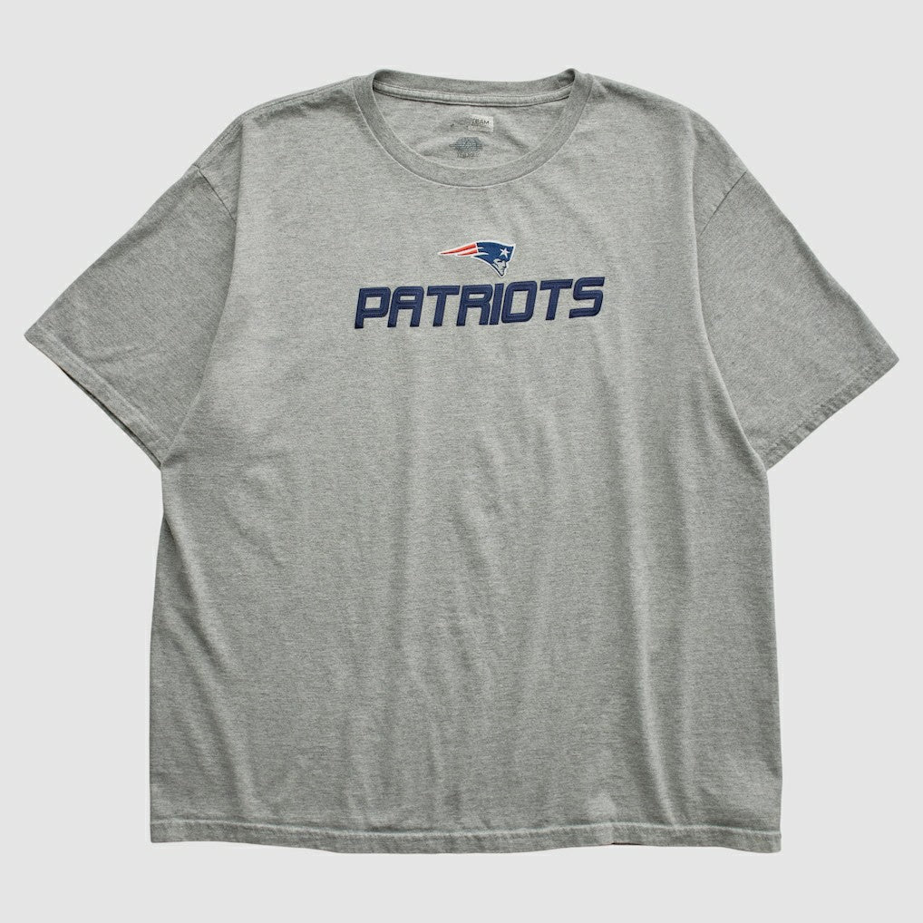 New England Patriots Team Edition Apparel 2000s T-shirt Heather Gray Vintage - Fanatics