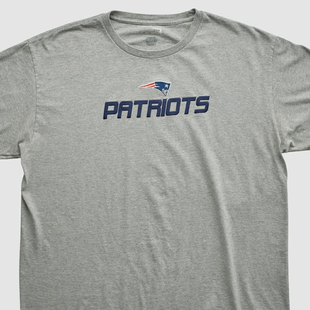 New England Patriots Team Edition Apparel 2000s T-shirt Heather Gray Vintage - Fanatics