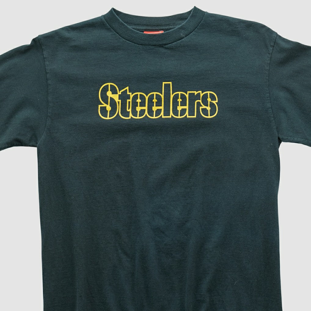 Pittsburgh Steelers NFL 2000s Long Sleeve T-shirt Black Vintage - Fanatics
