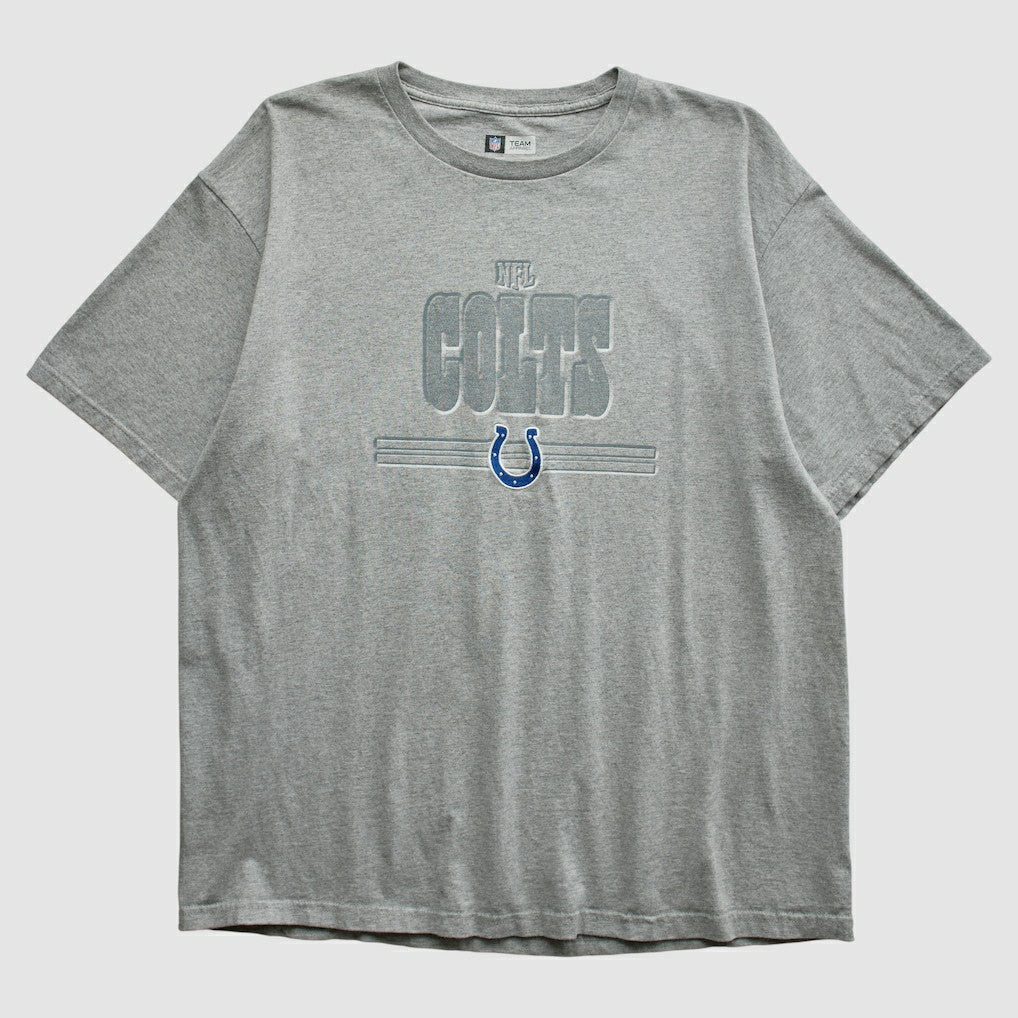 Indianapolis Colts NFL 2010s T-shirt Heather Gray Vintage - Fanatics