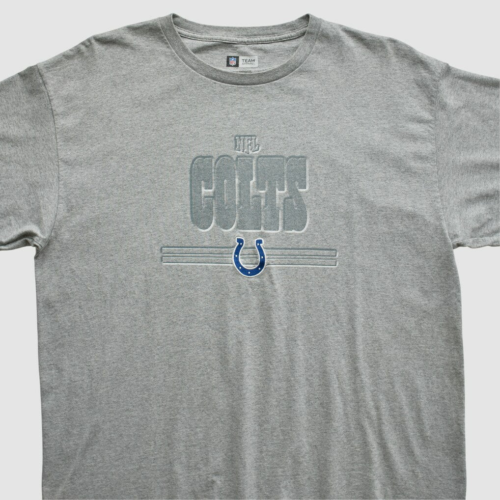 Indianapolis Colts NFL 2010s T-shirt Heather Gray Vintage - Fanatics