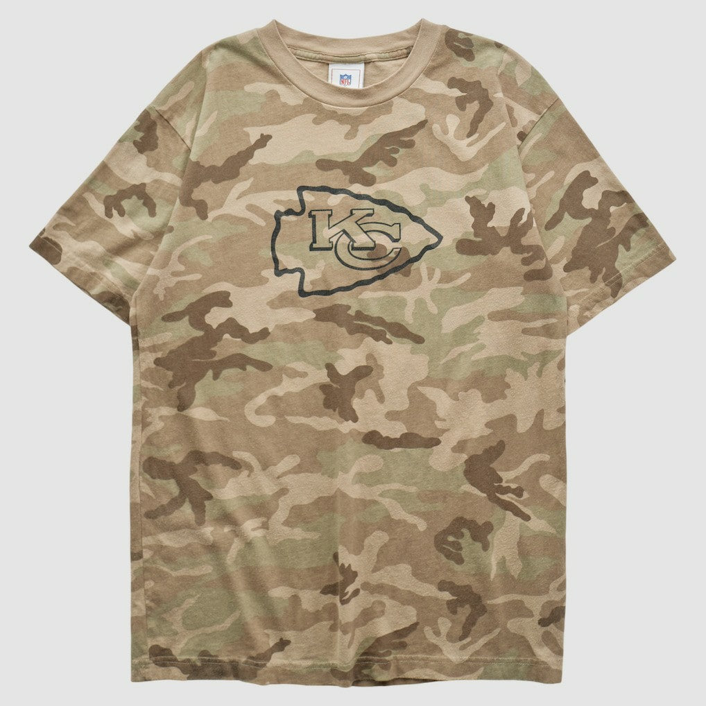 Kansas City Chiefs NFL 2000s T-shirt Camo Vintage - Fanatics