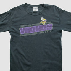 Minnesota Vikings NFL 2010s Long Sleeve T-shirt Charcoal Vintage - Fanatics