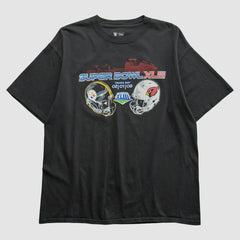 Superbowl XLIII NFL 2009 T-shirt Black Vintage - Fanatics