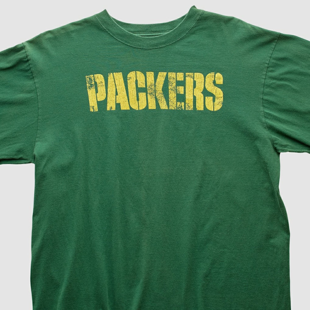 Green Bay Packers Reebok 2000s Long Sleeve T-shirt Green Vintage - Fanatics