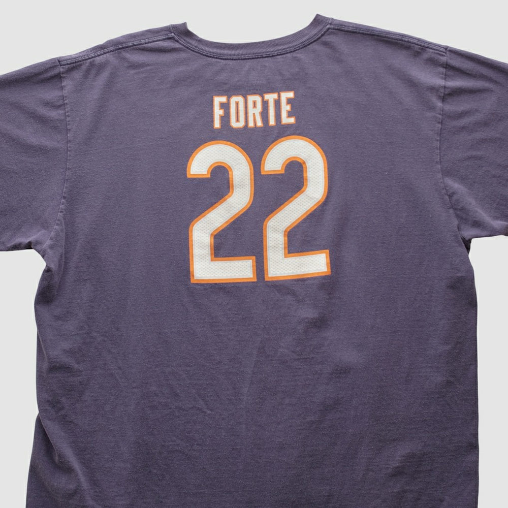 Chicago Bears Reebok 2000s T-shirt Purple Vintage - Fanatics