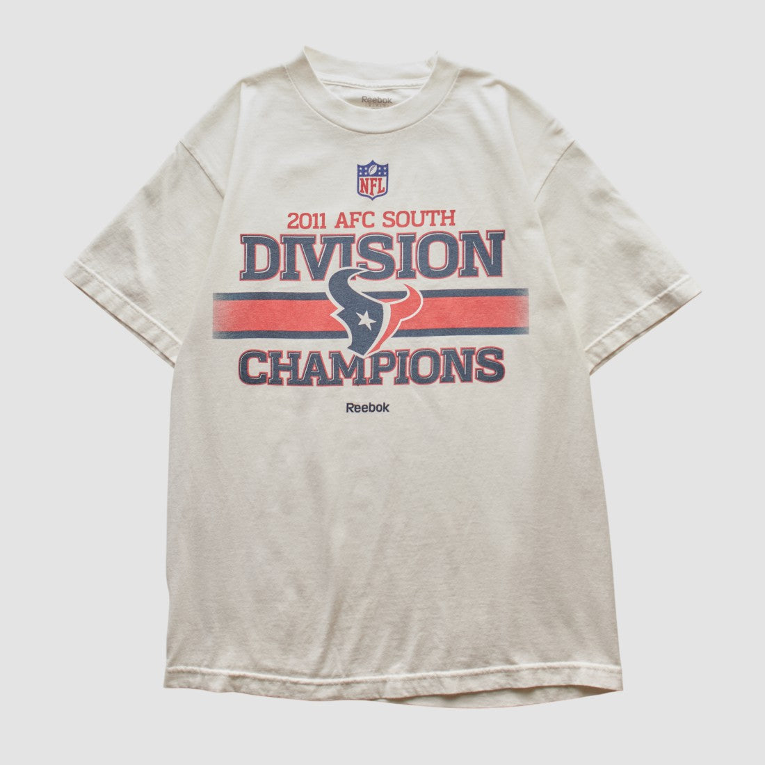 Houston Texans Reebok 2011 T-shirt White Vintage - Fanatics