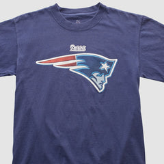 New England Patriots NFL 2000s T-shirt Navy Vintage - Fanatics