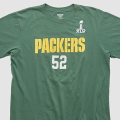 Green Bay Packers Reebok 2011 T-shirt Green Vintage - Fanatics
