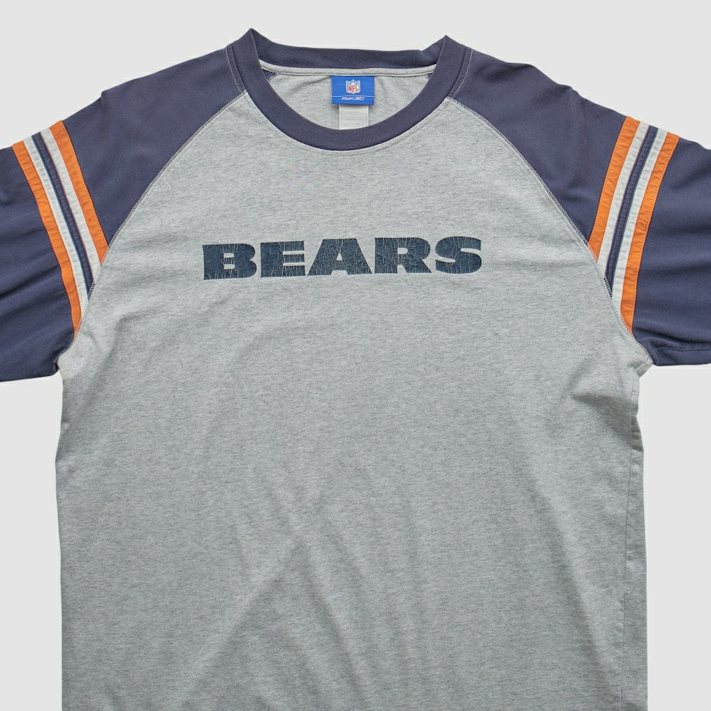 Chicago Bears NFL 2000s Long Sleeve T-shirt Heather Gray Vintage - Fanatics