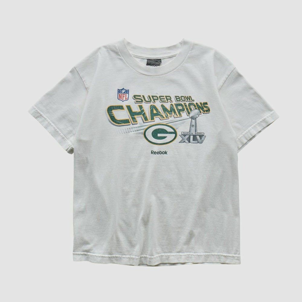 Green Bay Packers Reebok 2011 T-shirt White Vintage - Fanatics