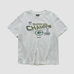 Green Bay Packers Reebok 2011 T-shirt White Vintage - Fanatics