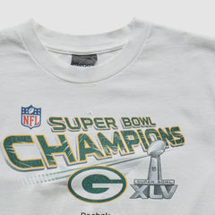 Green Bay Packers Reebok 2011 T-shirt White Vintage - Fanatics