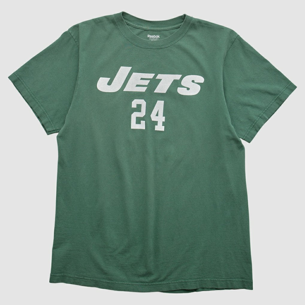 New York Jets Reebok 2000s T-shirt Green Vintage - Fanatics
