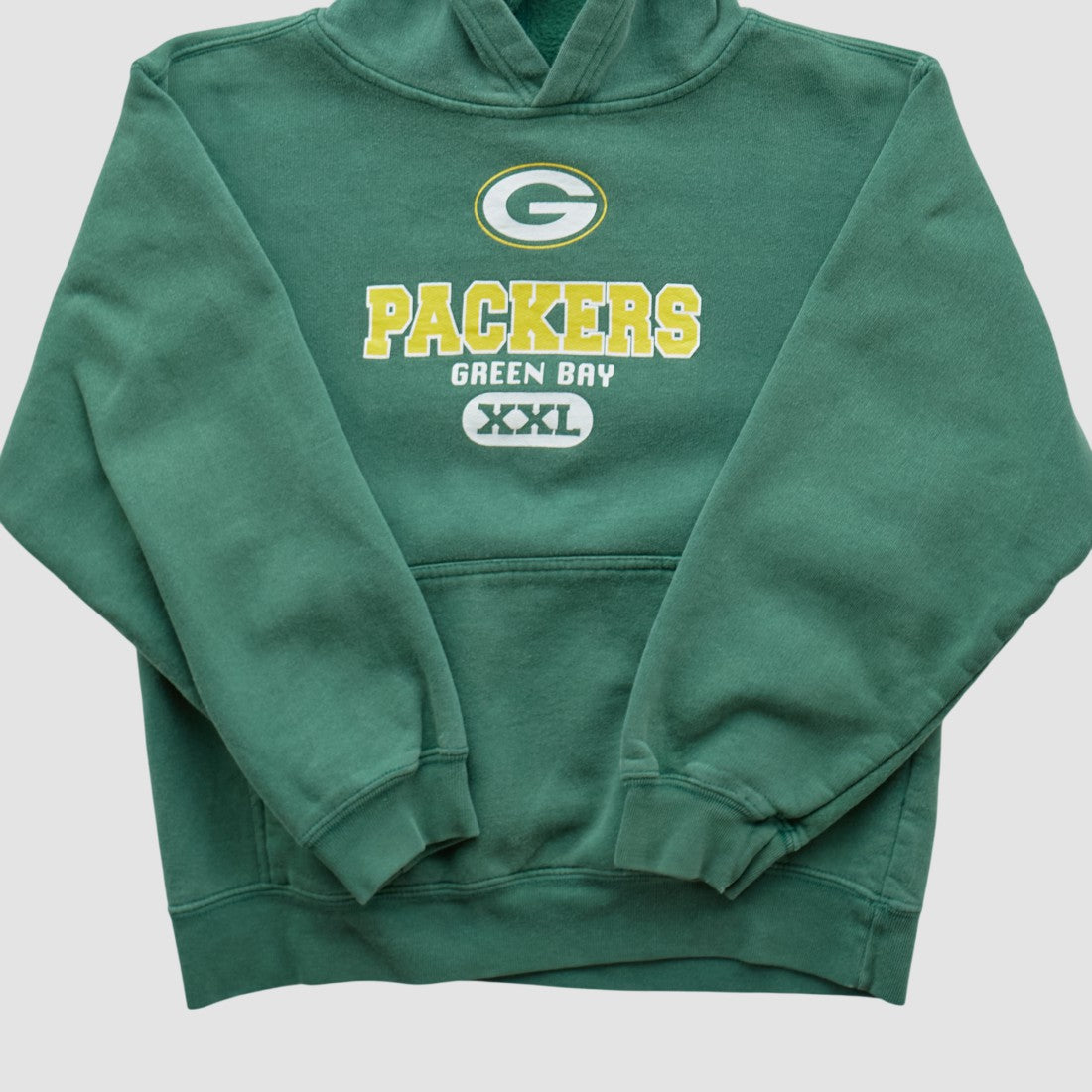 Green Bay Packers NFL 2000s Hooded Sweatshirt Green Vintage - Fanatics