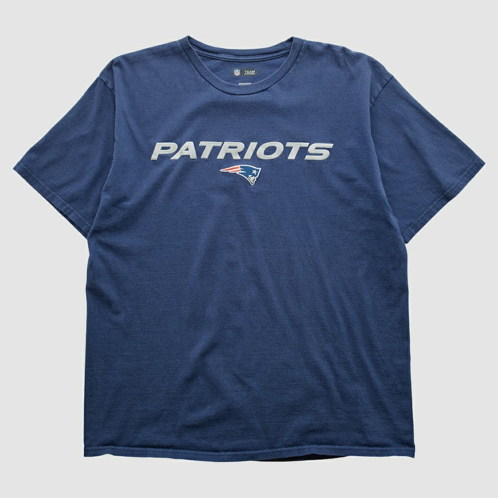 New England Patriots NFL 2010s T-shirt Navy Vintage - Fanatics