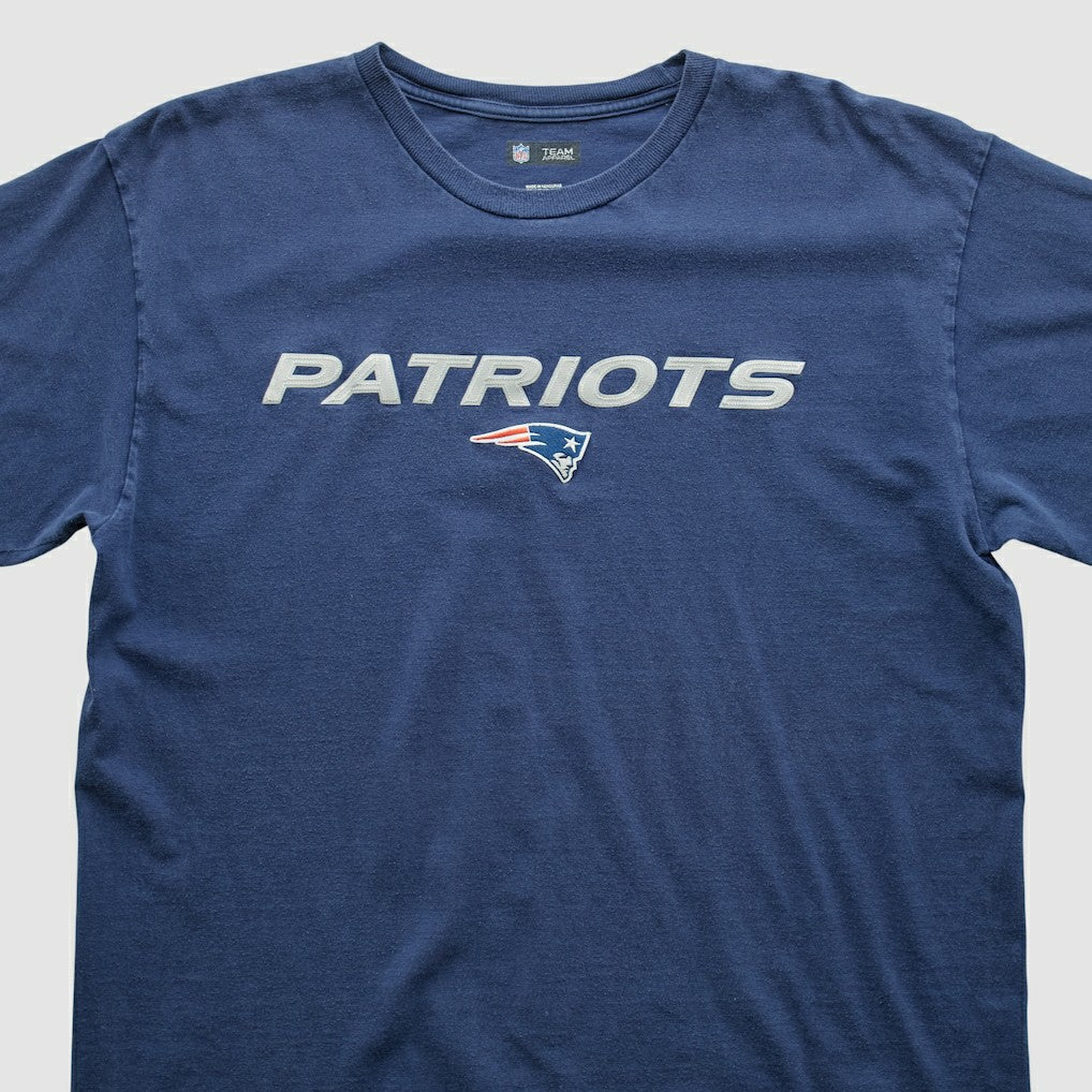 New England Patriots NFL 2010s T-shirt Navy Vintage - Fanatics