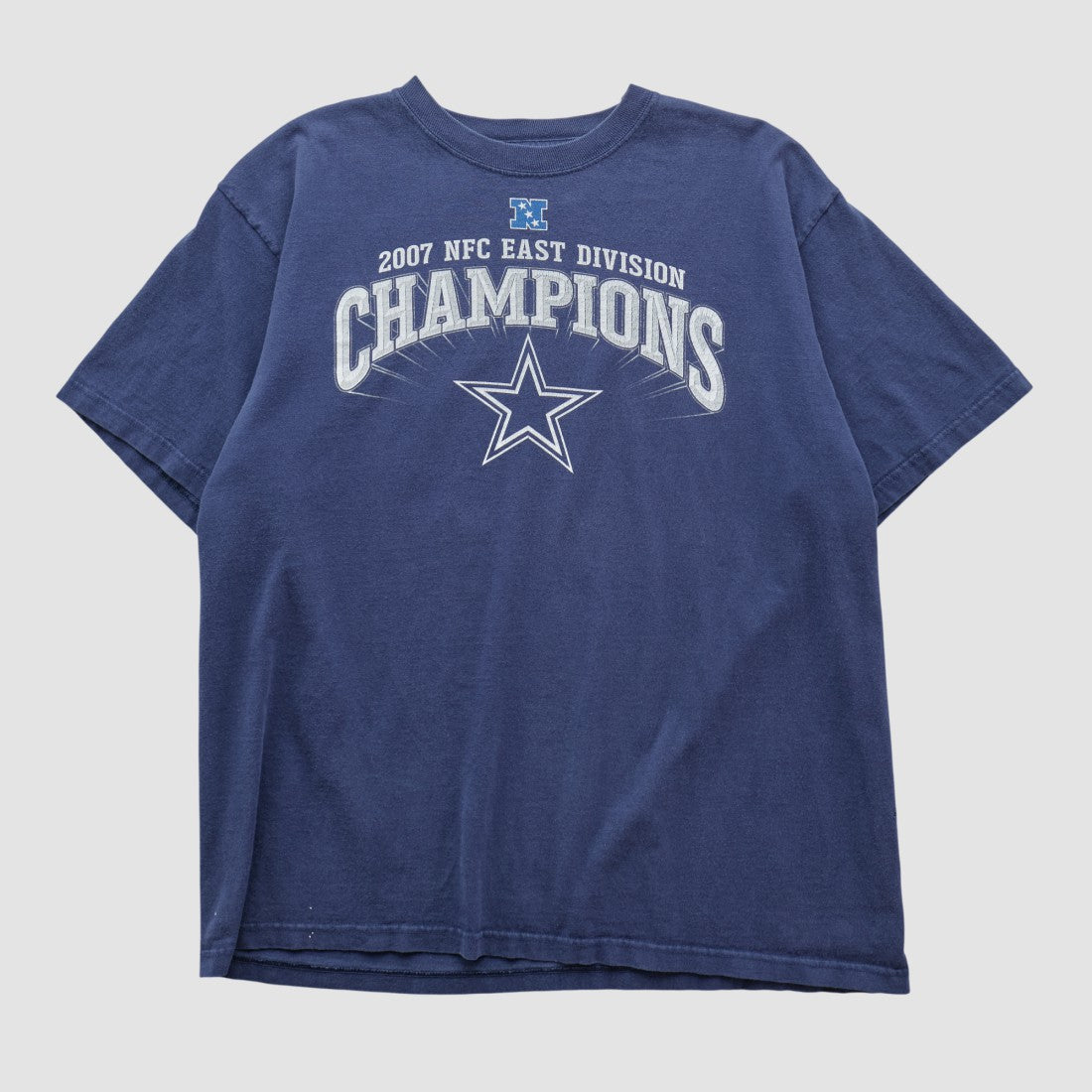 Dallas Cowboys Reebok 2007 T-shirt Navy Vintage - Fanatics