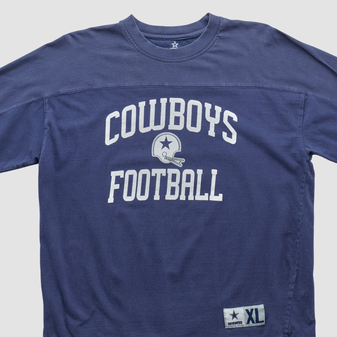 Dallas Cowboys Cowboys Authentic Apparel 2000s Long Sleeve T-shirt Navy Vintage - Fanatics