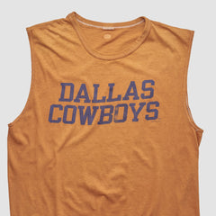 Dallas Cowboys Champion 1994 Tank Orange Vintage - Fanatics