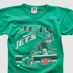 New York Jets Team Rated 90s T-shirt Green Vintage - Fanatics