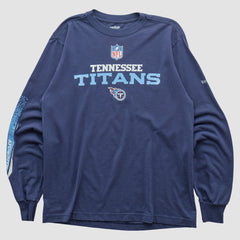 Tennessee Titans Reebok 2000s Long Sleeve T-shirt Navy Vintage - Fanatics