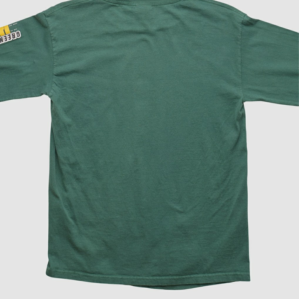 Green Bay Packers NFL 2000s Long Sleeve T-shirt Green Vintage - Fanatics