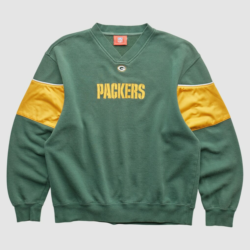 Green Bay Packers NFL 2000s Pullover Sweatshirt Green Vintage - Fanatics