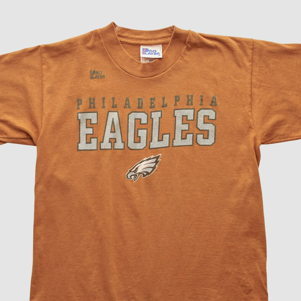 Philadelphia Eagles Pro Player 90s T-shirt Orange Vintage - Fanatics