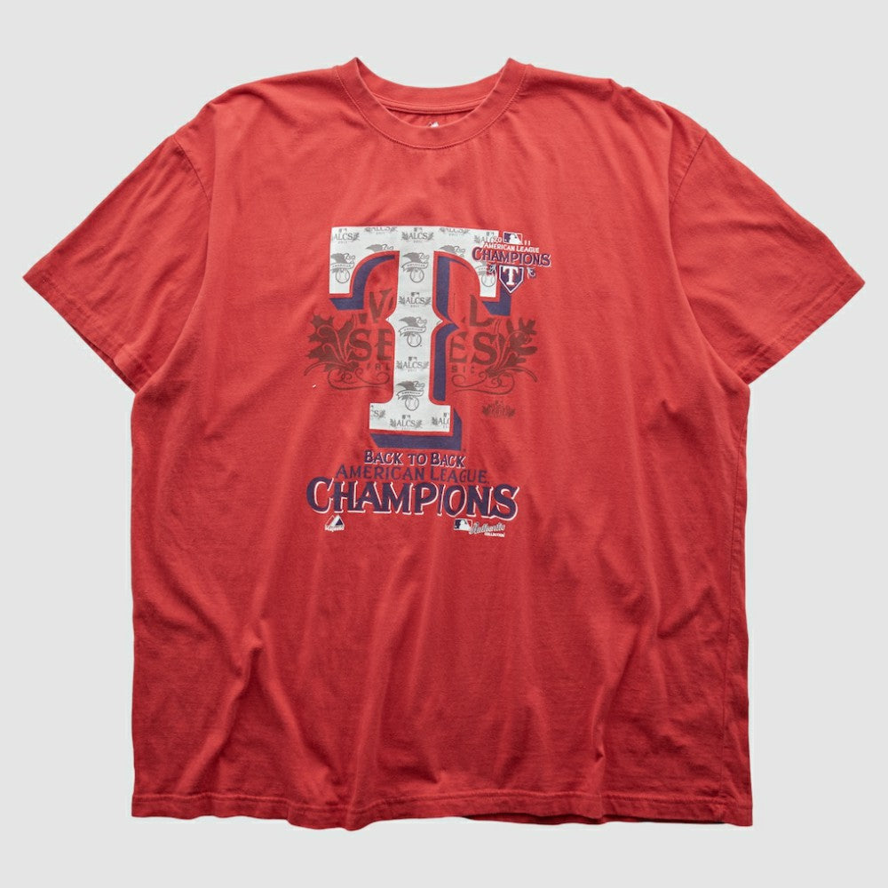 Texas Rangers Majestic 2011 T-shirt Lifestyle