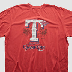 Texas Rangers Majestic 2011 T-shirt Lifestyle